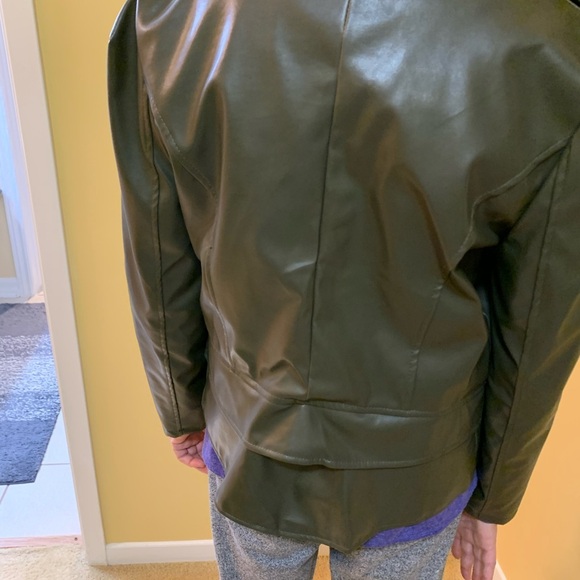 Unbranded motorcycle jacket in green NWOT - Picture 12 of 17